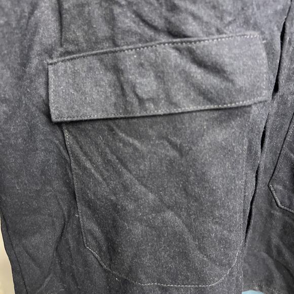 Steel Grip Heavy Duty Blue Button Up Work Jacket Size Large Arc Rating - Picture 2 of 7